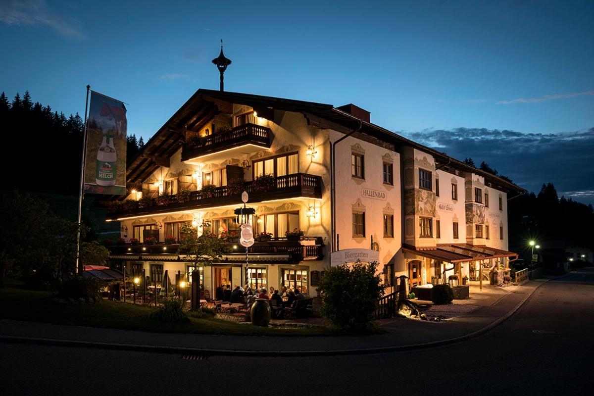 Aktivhotel & Gasthof Schmelz Ihr Urlaubs Hotel In Inzell Mit Wellness Hallenbad, Alpensauna & Dampfbad 外观 照片